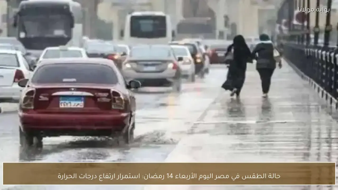 استمرار ارتفاع درجات الحرارة في مصر خلال رابع عشر أيام شهر رمضان